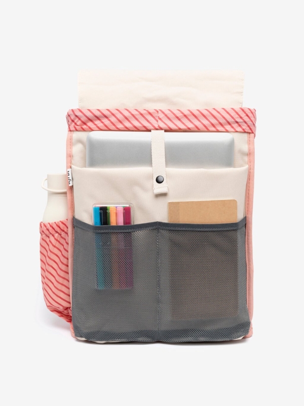 Mochila Kaut Ecru Stripes