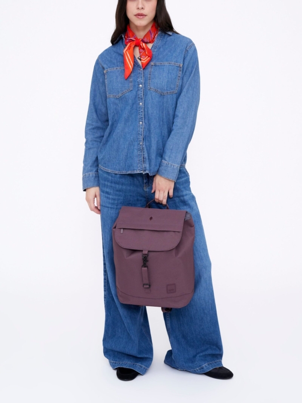 Mochila Kaut Stripes Maroon