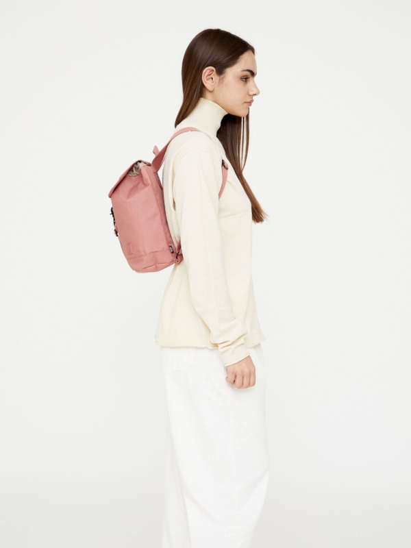 Mochila Kaut Mini Dust Pink