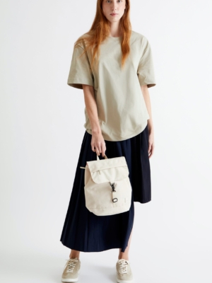 Mochila Kaut Mini Ecru