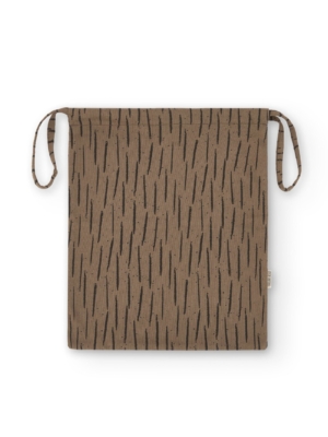 Bolsa algodón orgánico marron corteza