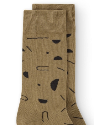 tiralahilacha-beige-sideral-rain-crew-socks-adult-2