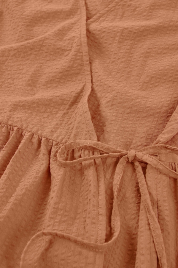 Vestido Cruzado Benoit Rosa