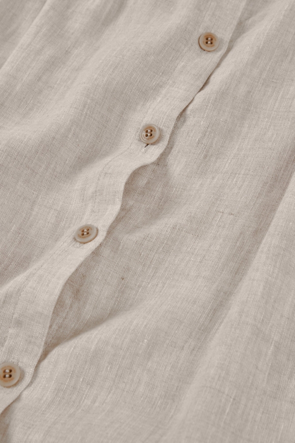 Falda Bernadette de Lino Beige