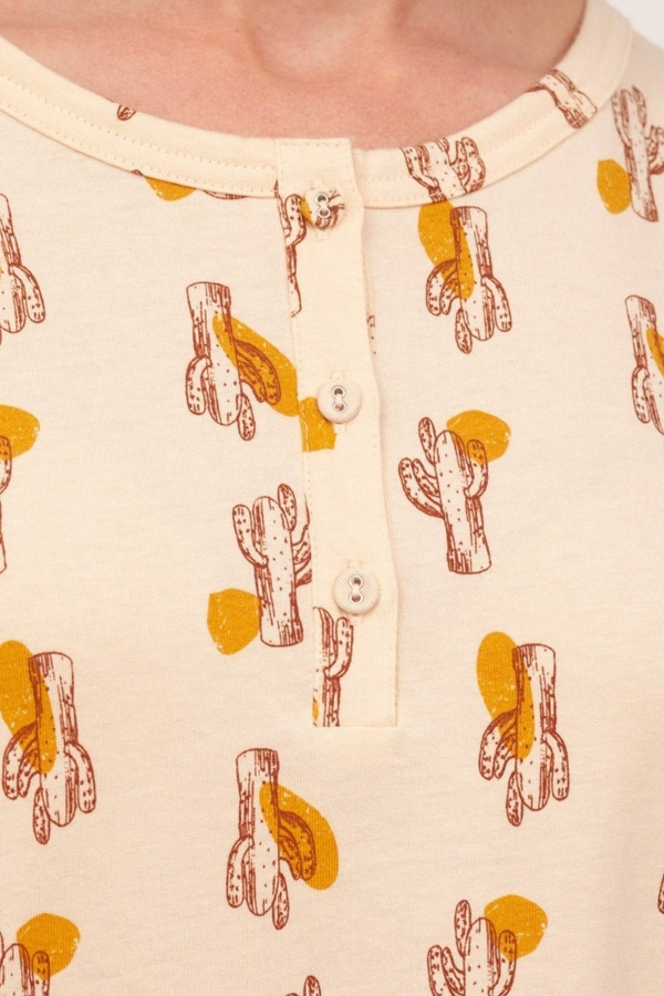 Vestido maxi Berta Beige