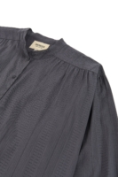 Blusa oversized gris antracita