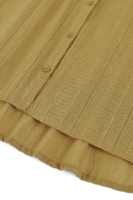 Blusa oversized mostaza