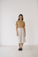 Camiseta fluida amarilla