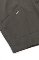 Chaqueta de sarga oversized gris