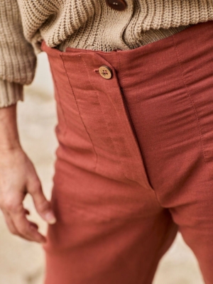 Pantalón Faren Rojo Rooibos