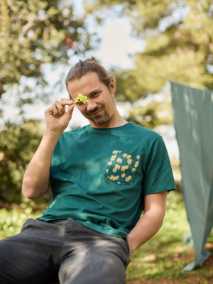 Camiseta Fer Verde Azulado