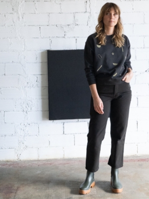 Sudadera Gabriela negro eclipse