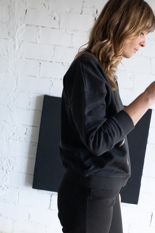 Sudadera Gabriela negro eclipse