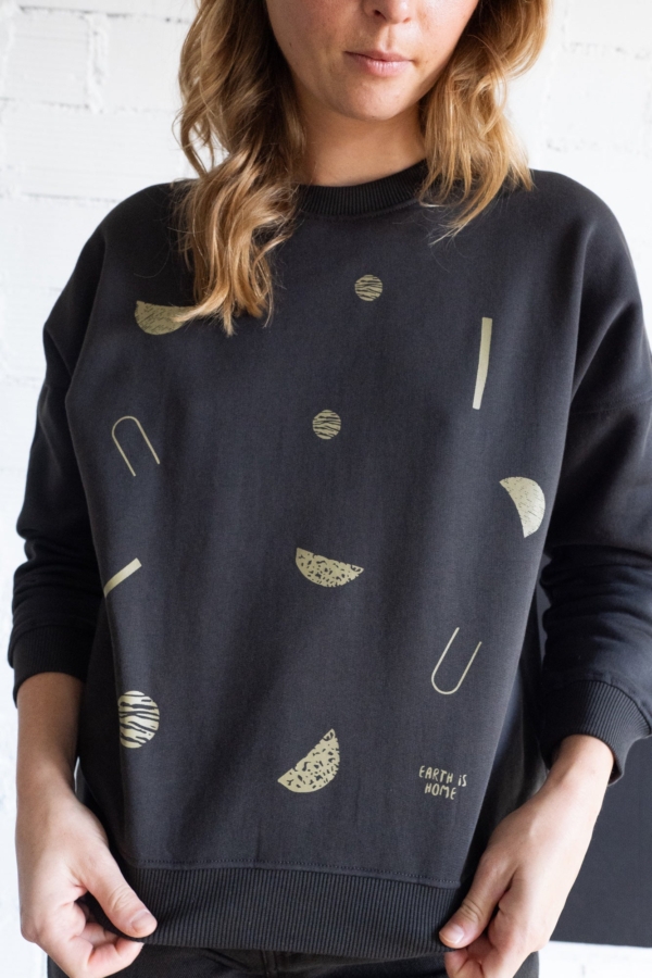 Sudadera Gabriela negro eclipse