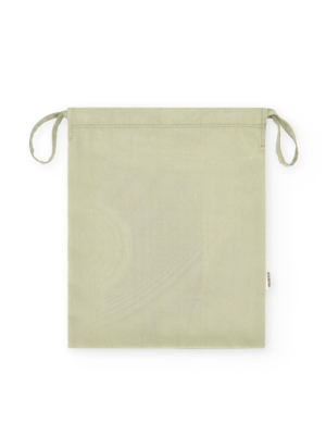 Bolsa Tencel verde mimbre