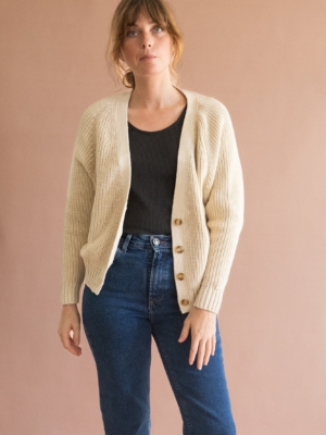 Pantalones Momfit Denim azul vintage