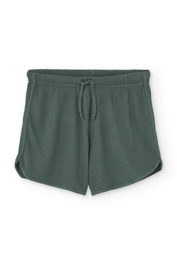 Pantalón corto Haiku Waffle en azul