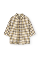 Camisa Hallow oversized vichy algodón orgánico