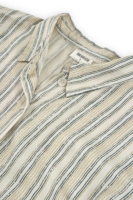 Camisa Hallow oversized Tencel estampado rastro