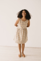 Vestido Hazel tirantes vichy algodón orgánico