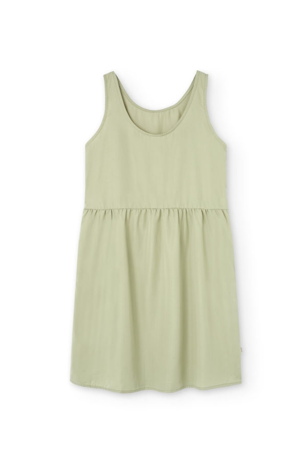 Vestido Hazel tirantes Tencel verde jade