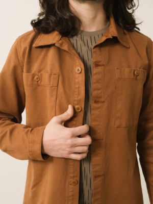 Sobrecamisa Worker Helmut Teja Algodón Orgánico