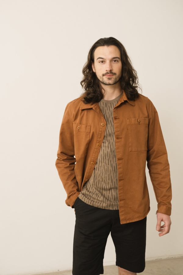 Sobrecamisa Worker Helmut Teja Algodón Orgánico