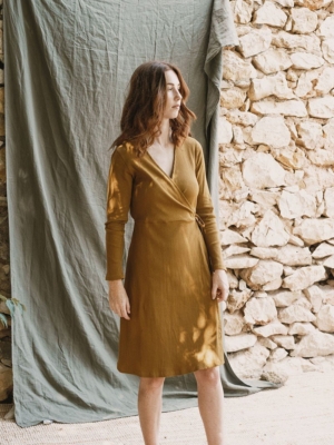tiralahilacha-janette-crossover-dress-mustard-2
