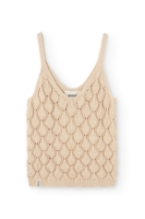 Tank Top Basile calado Beige