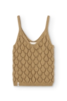 Tank Top Basile calado Mostaza