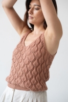 Tank Top Basile calado Rosa