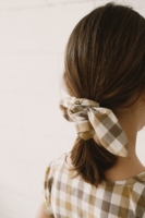 Turbante vichy algodón orgánico