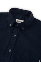 Camisa micropana azul marino