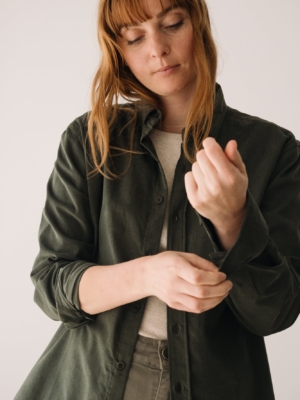 Camisa micropana verde