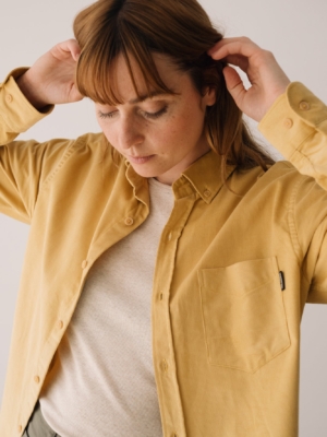 Camisa micropana amarillo