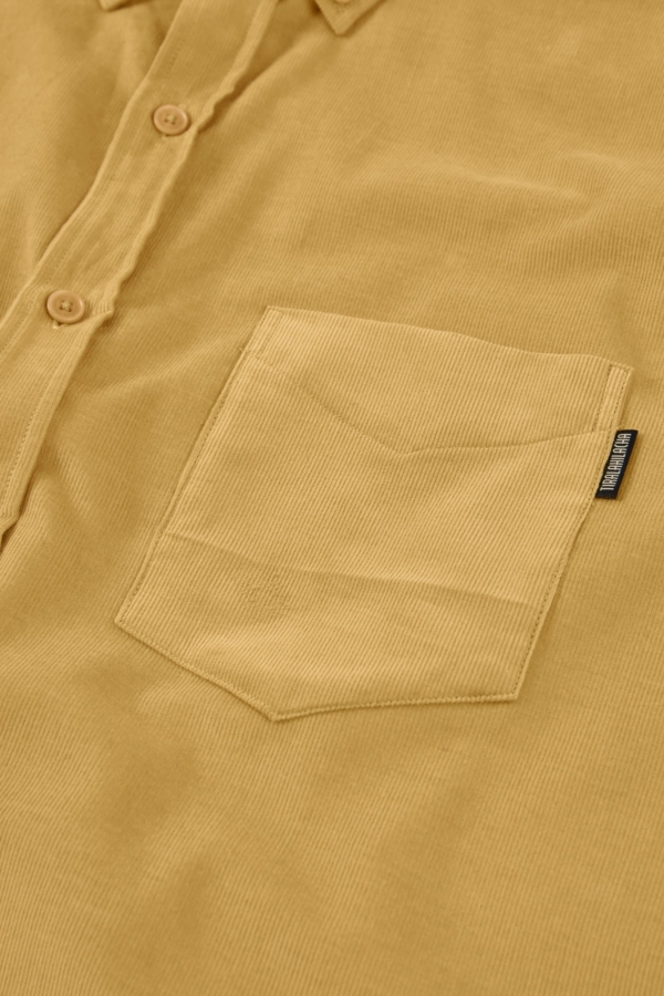 Camisa micropana amarillo