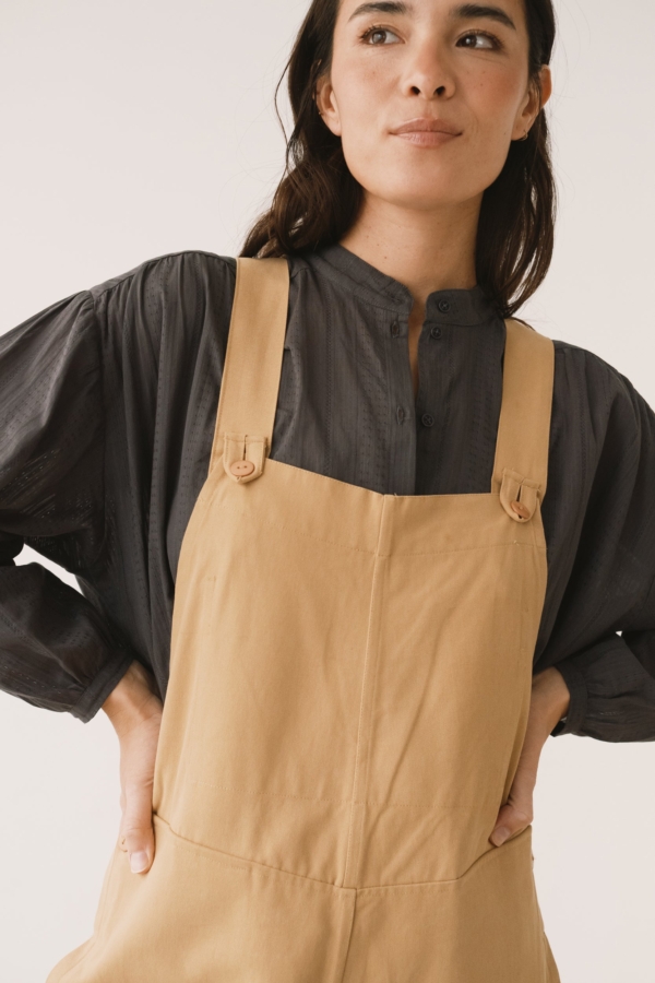 Peto de sarga mostaza