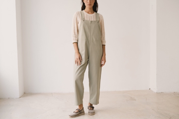 Peto de sarga verde salvia