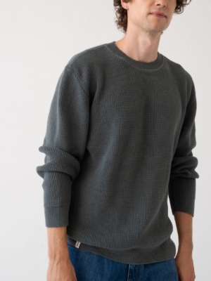 Jersey Tam azul hortensia en algodón orgánico