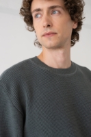 Jersey Tam azul hortensia en algodón orgánico