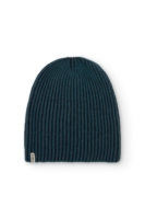Gorro unisex Tao bicolor azul en lana merino