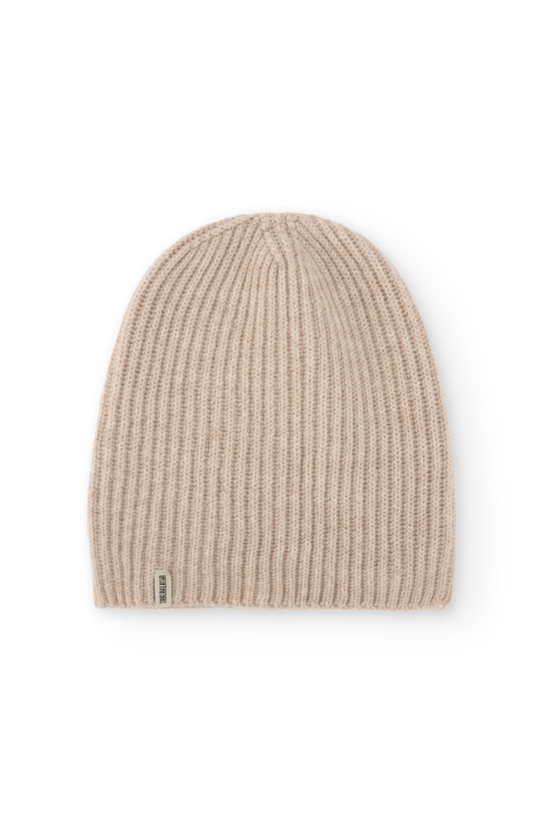 Gorro Tao blanco en lana merino