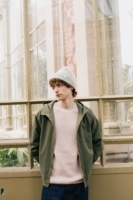 Chaqueta Turina en verde oliva algodón orgánico