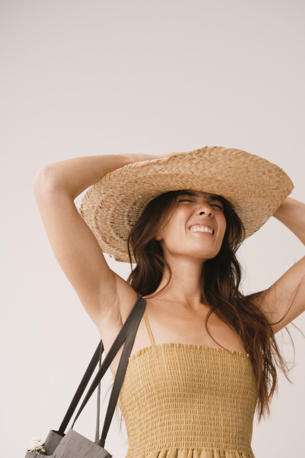 Tote bag gris antracita