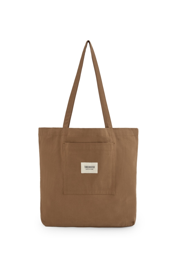 Tote bag marrón