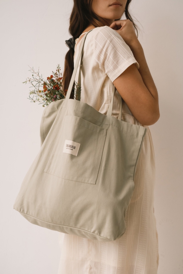 Tote bag verde
