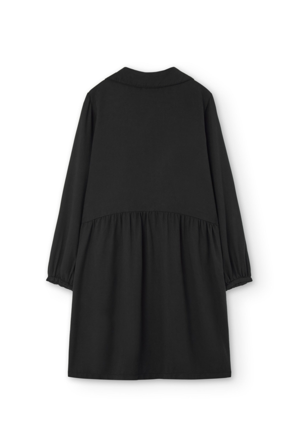 Vestido camisero Tam negro Baya 100% Tencel