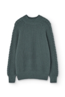 Jersey Turner azul hortensia en algodón orgánico