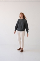 Jersey Turner azul hortensia en algodón orgánico