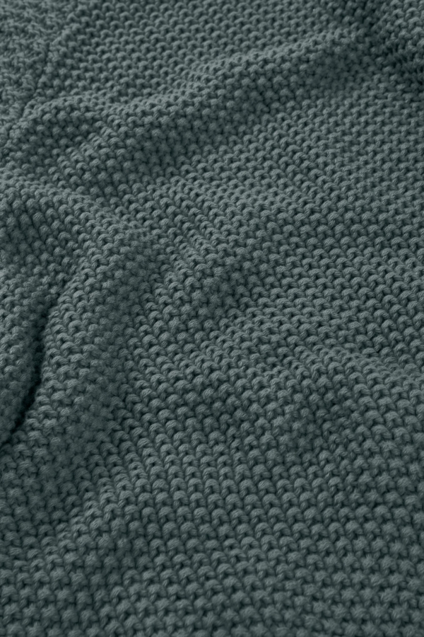 Jersey Turner azul hortensia en algodón orgánico